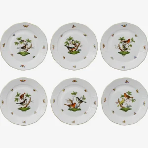 Rothschild Bird Dessert Plate - Set of 6