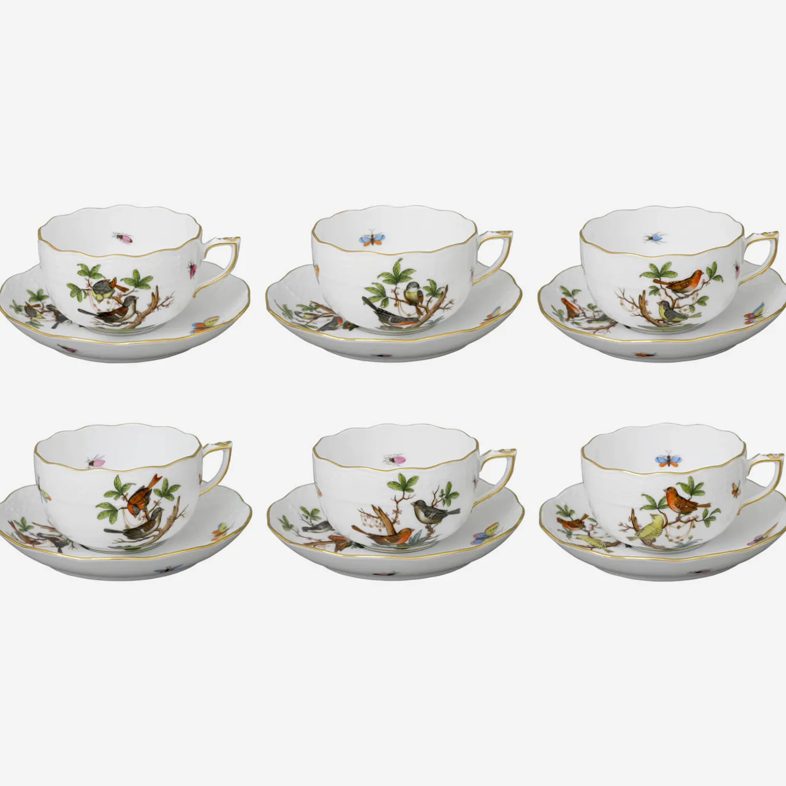 rothschild_bird_teacup__s_0.webp Rothschild Bird Teacup & Saucer - Set of 6