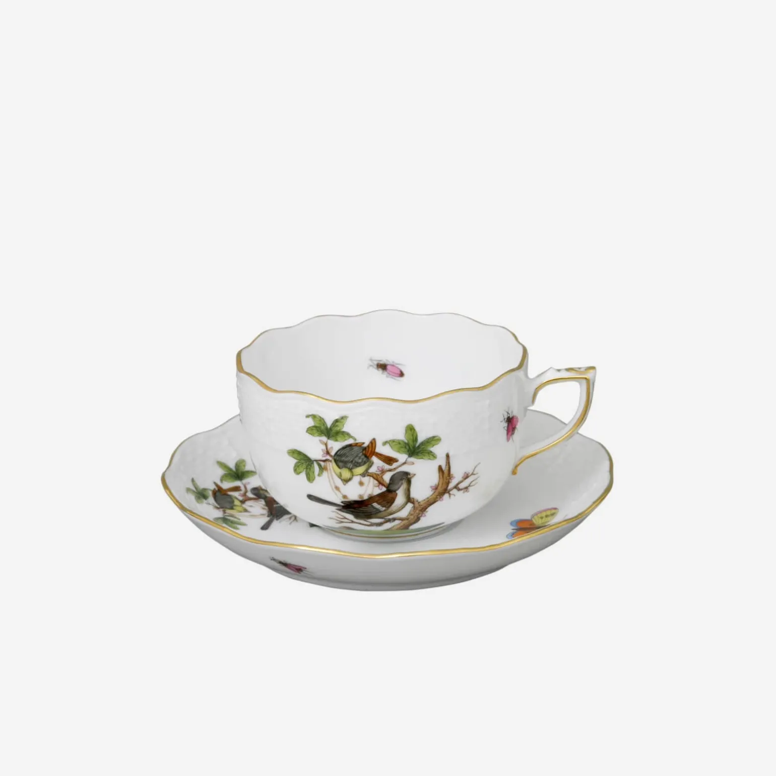 rothschild_bird_teacup__s_2.webp Rothschild Bird Teacup & Saucer - Set of 6