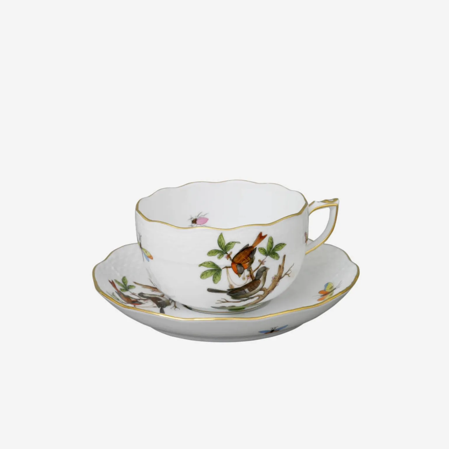 rothschild_bird_teacup__s_5.webp Rothschild Bird Teacup & Saucer - Set of 6