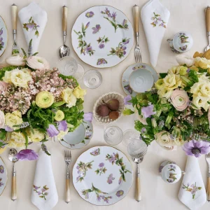 Royal Garden Flower Espresso Cup & Saucer