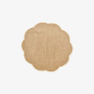 Scallop Coaster Sand - Set of 4