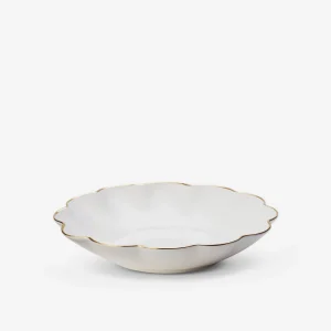 Scalloped Appetiser Plate - Set of 4