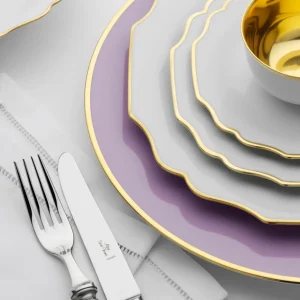Schubert Charger Plate Pale Lilac