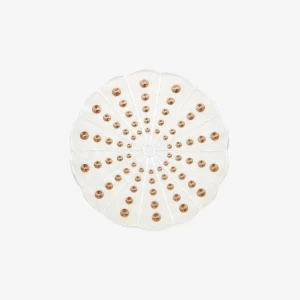 Sea Urchin Placemat White & Rose Gold