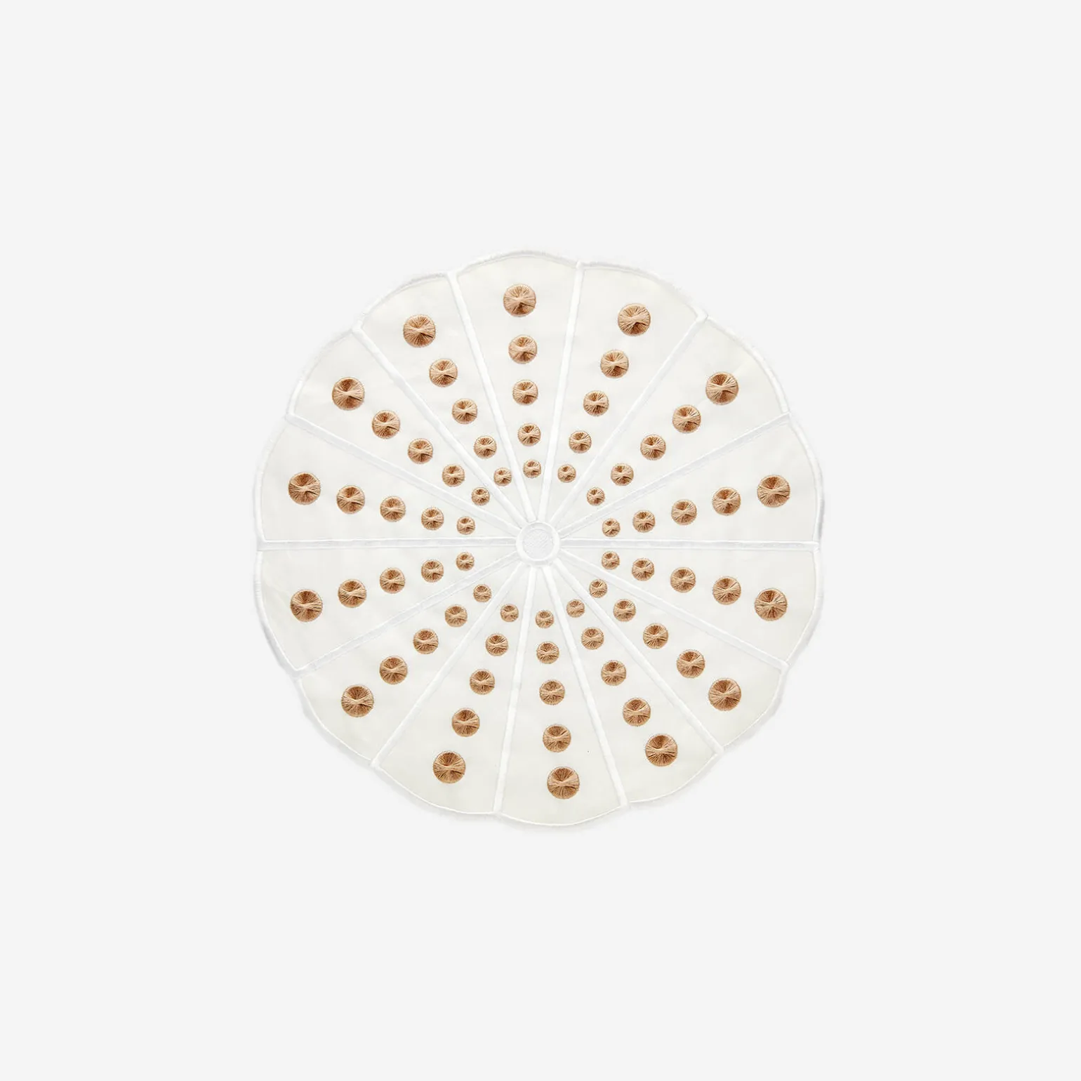 sea_urchin_placemat_white_0.webp Sea Urchin Placemat White & Rose Gold