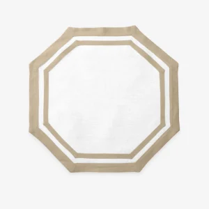 Set of Four Octagon Placemats Oat
