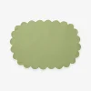 Set of Four Savannah Gardens Green Placemats