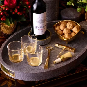 Shagreen Bottle Coaster - Chocolate