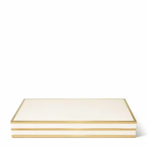Shagreen Domino Set Cream