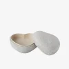 Shagreen Heart Box Dove
