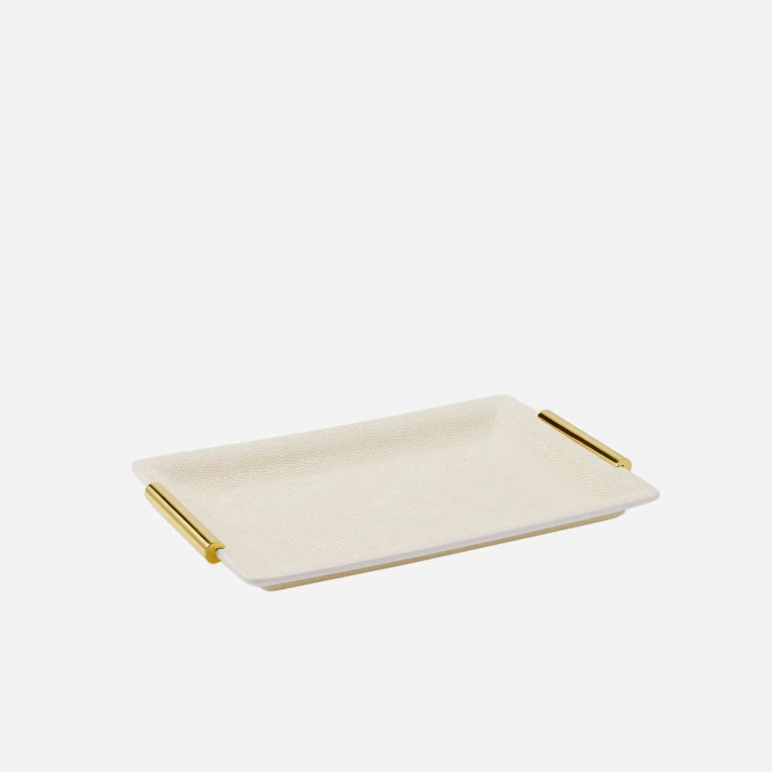 shagreen_vanity_tray__cre_2.webp Shagreen Vanity Tray - Cream