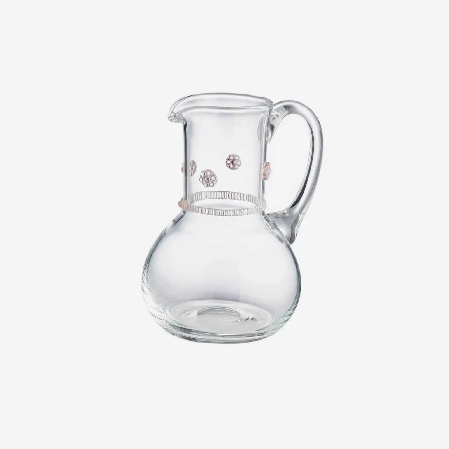 soft_pink_rosettes_pitche_2.webp Soft Pink Rosettes Pitcher