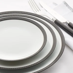 Soie Tressée Black Sauce Dish