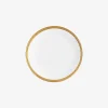 Soie Tressée Gold Dessert Plate