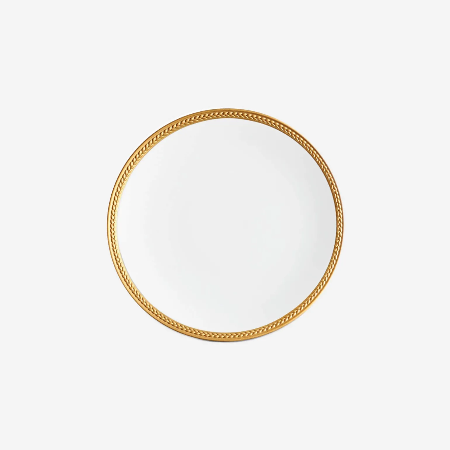 soie_tresse_gold_dessert__0.webp Soie Tressée Gold Dessert Plate