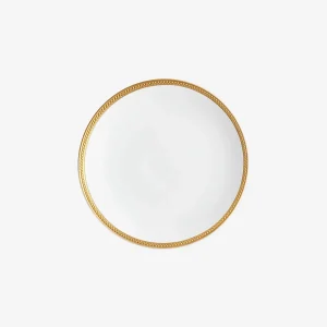 Soie Tressée Gold Dinner Plate