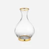 Sophia Gold Rimmed Carafe