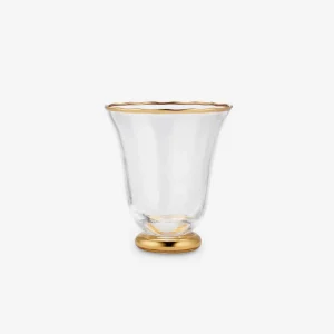 Sophia Gold Rimmed Tumblers - Set of 4