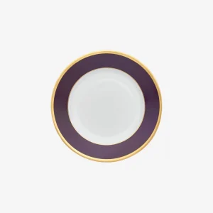 Sous Le Soleil Aubergine Dessert Plate