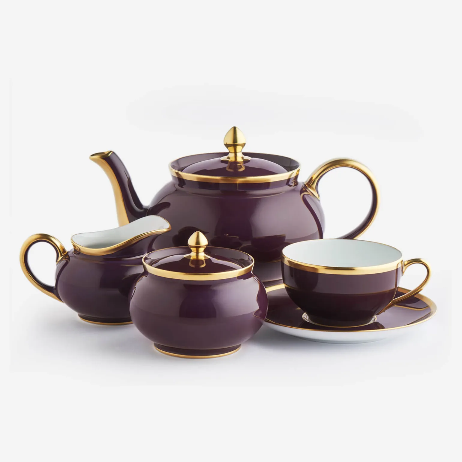 sous_le_soleil_aubergine__1-5.webp Sous Le Soleil Aubergine Sugar Bowl