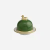 Sous Le Soleil Empire Green Butter Dish