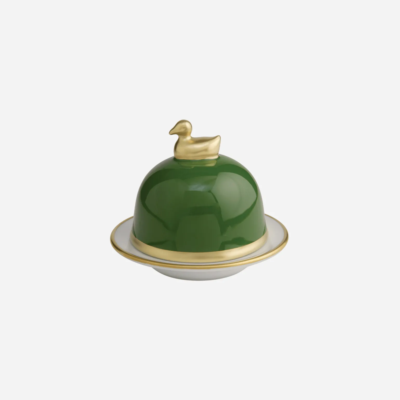 sous_le_soleil_empire_gre_0.webp Sous Le Soleil Empire Green Butter Dish