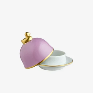 Sous Le Soleil Lilac Butter Dish