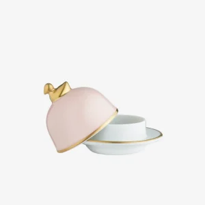 Sous Le Soleil Rose Pink Butter Dish