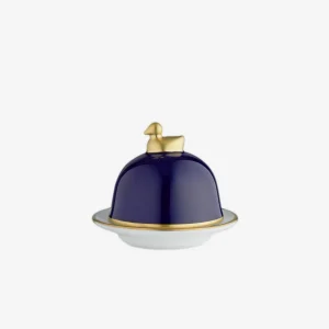 Sous Le Soleil Sevres Blue Butter Dish