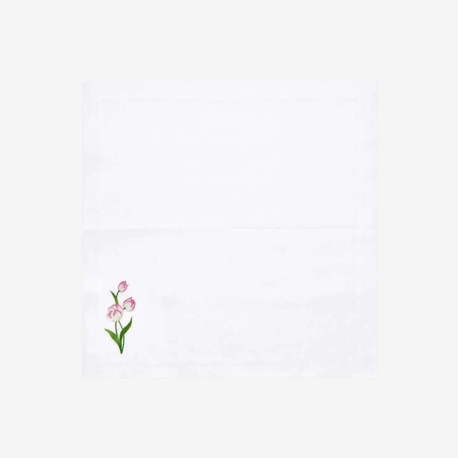 spring_flower_embroidered_6.webp Spring Flower Embroidered Dinner Napkin - Set of 4