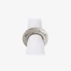 Stars Platinum Napkin Ring - Set of 4