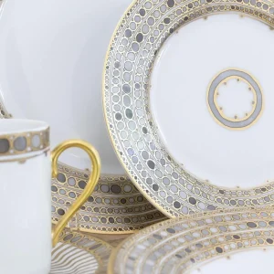 Syracuse Dessert Plate Gold