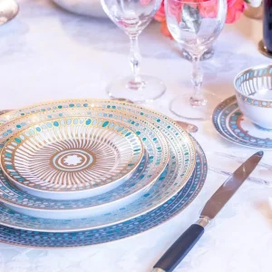 Syracuse Dinner Plate Turquoise