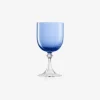 Torse Red Wine Glass Blue