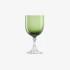 Torse Red Wine Glass Green