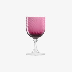 Torse Red Wine Glass Ruby Red