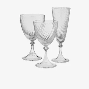 Torse White Wine Glass