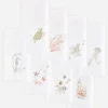 Under the Sea Hand-Embroidered Napkin - Set of 8