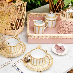 Vannerie Cottage Espresso Cup & Saucer
