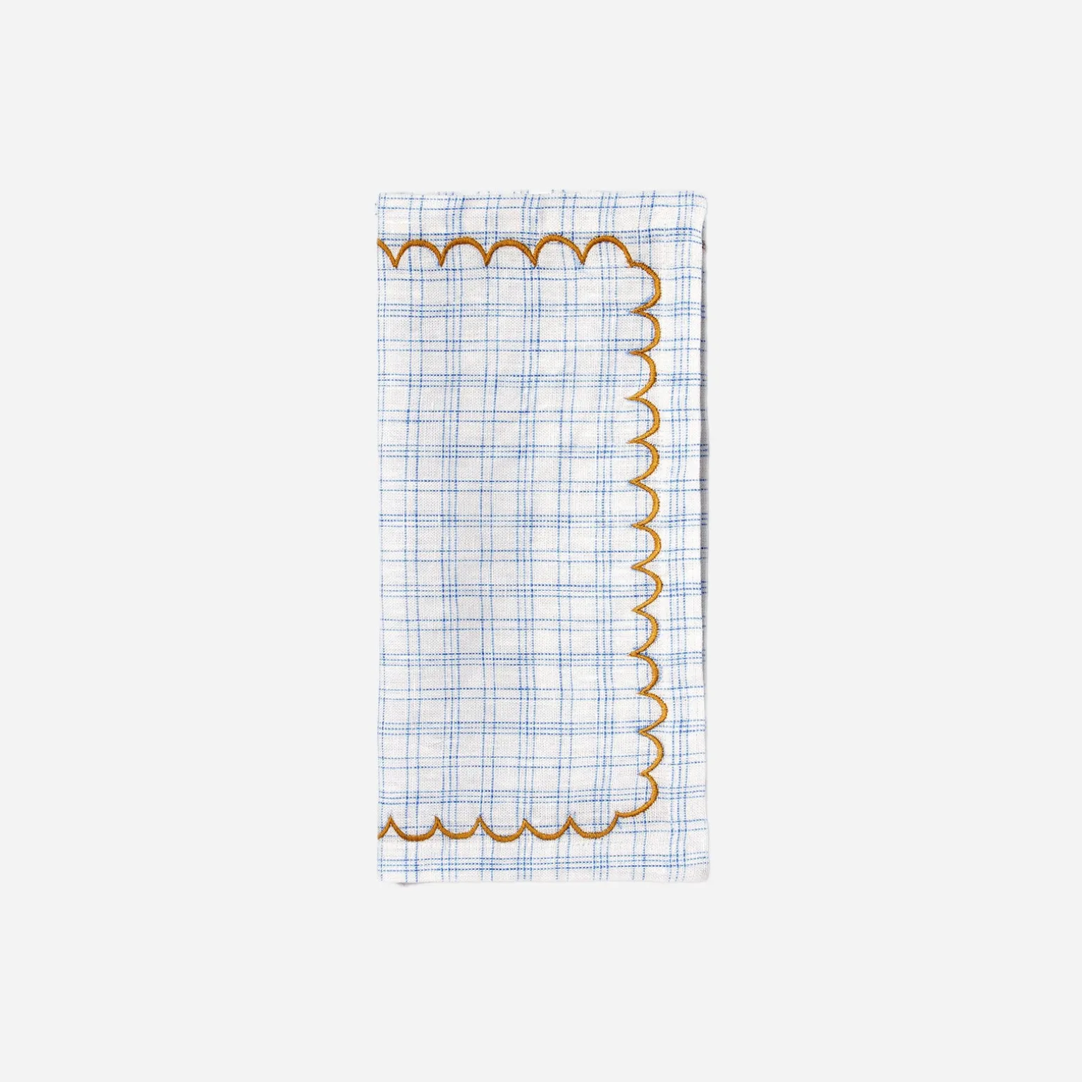 vanukas_check_napkin_corn_0.webp Vanukas Check Napkin Cornflower