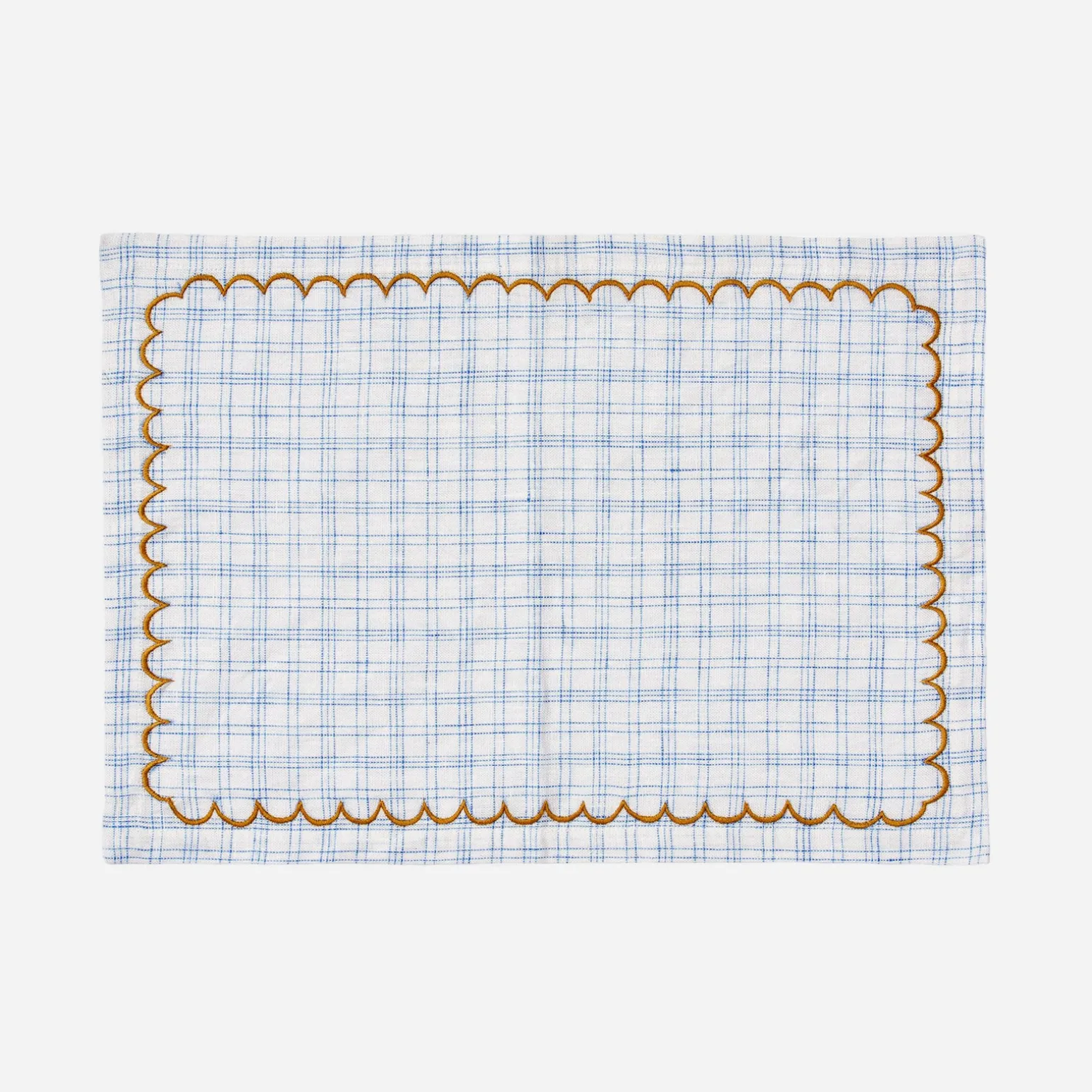 vanukas_check_napkin_corn_1.webp Vanukas Check Napkin Cornflower