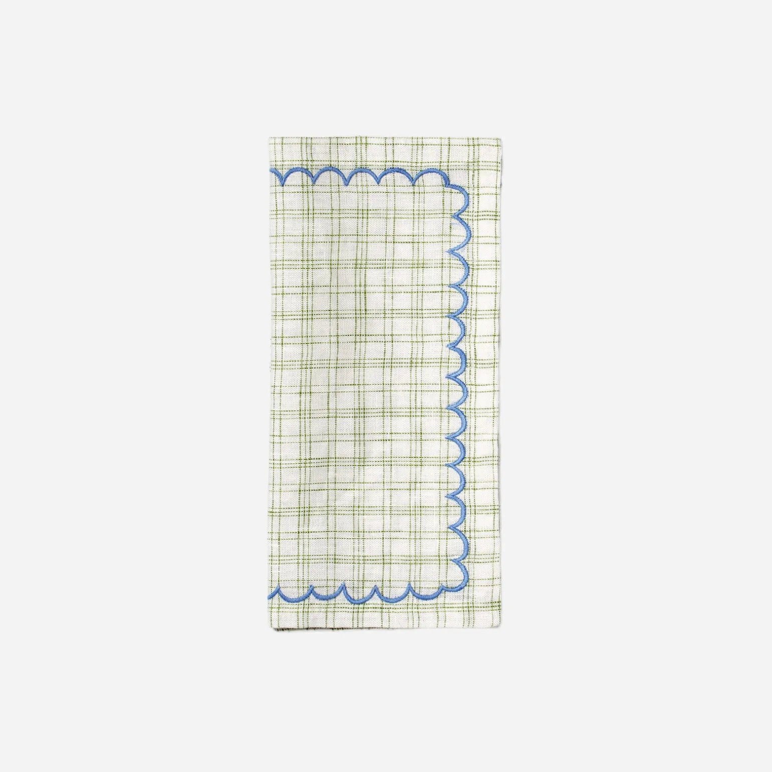 vanukas_check_napkin_peri_0.webp Vanukas Check Napkin Peridot