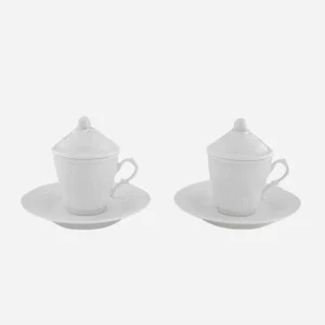 Vecchio Espresso Cup with Lid - Set of 2