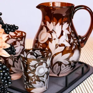 Verdure Pitcher Walnut