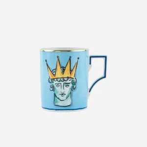 Viaggio di Nettuno Porcelain Mug Blue