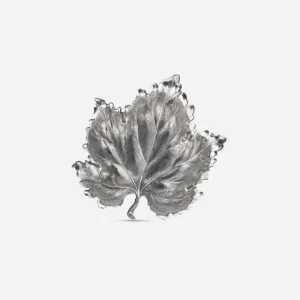 Vine Leaf Sterling Silver Dish