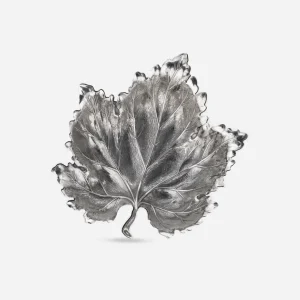 Vine Leaf Sterling Silver Bowl - Medium