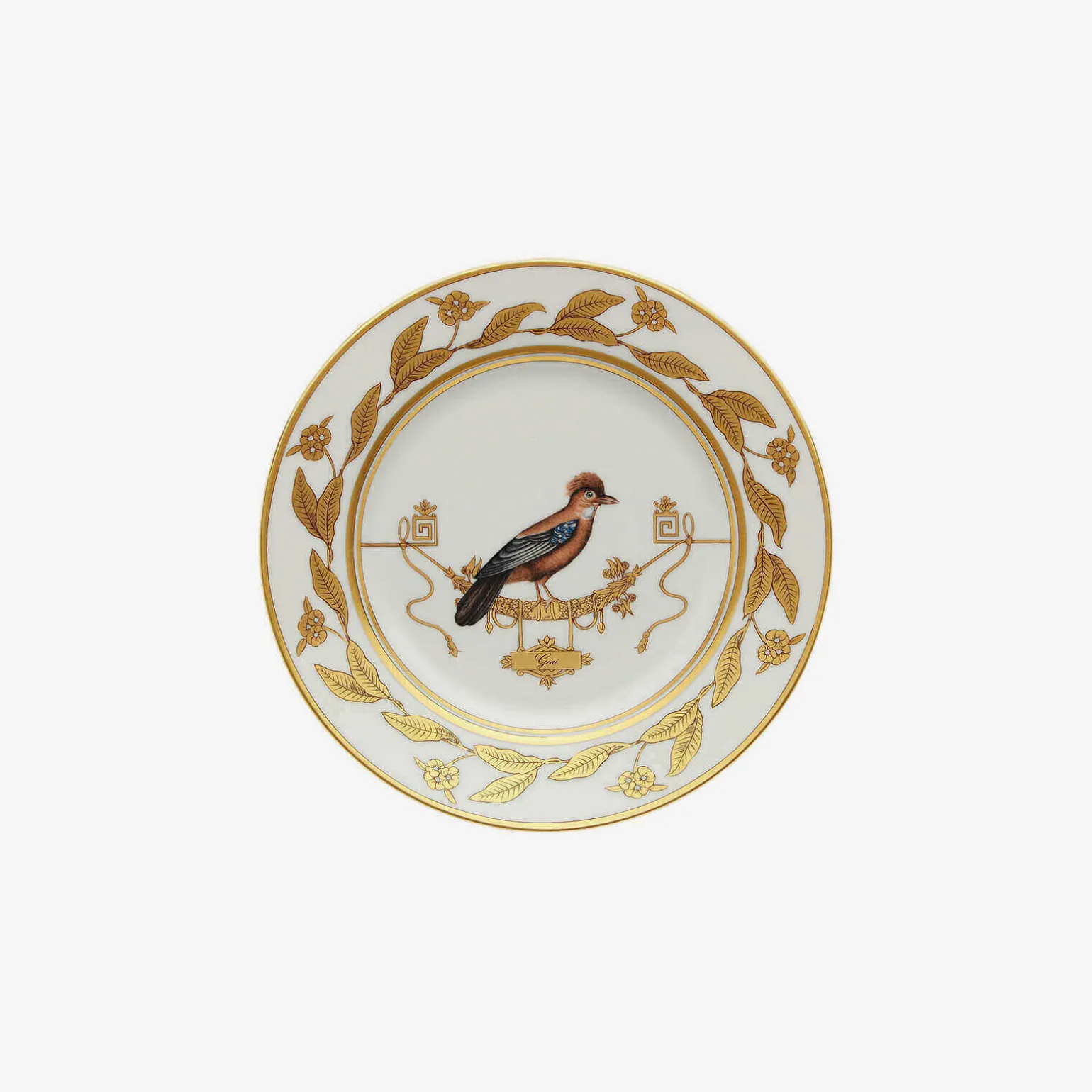 volire_bird_dessert_plate_3.webp Volière Bird Dessert Plate - Set of 6