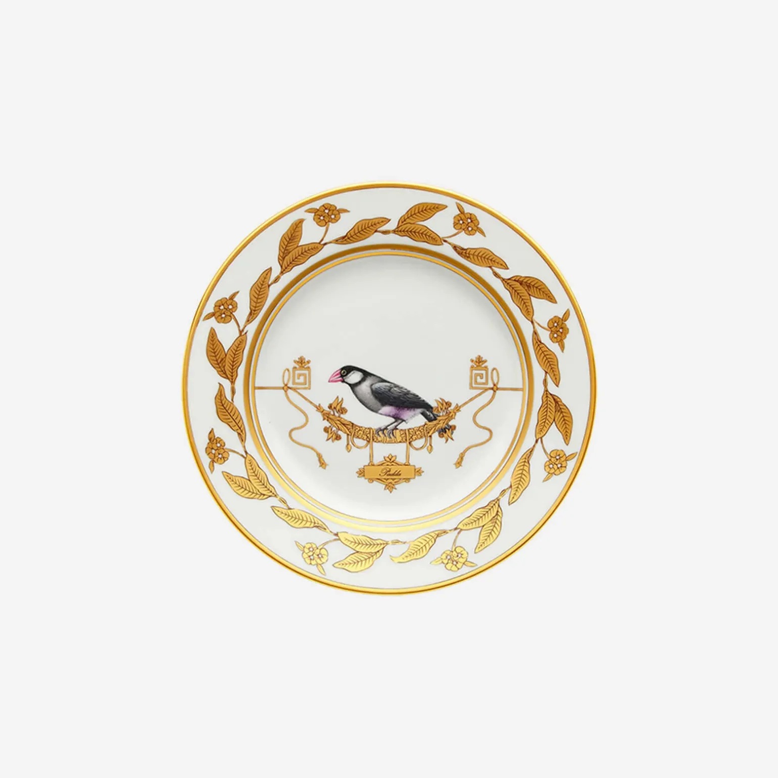 volire_bird_dessert_plate_7.webp Volière Bird Dessert Plate - Set of 6